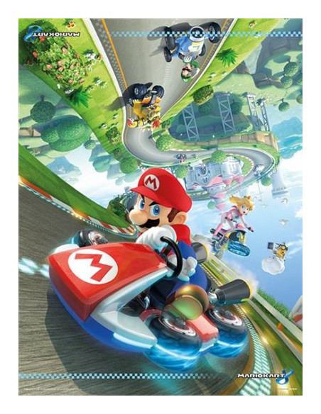 Nintendo - Impression d'art - Mario Kart 8 (30x40)