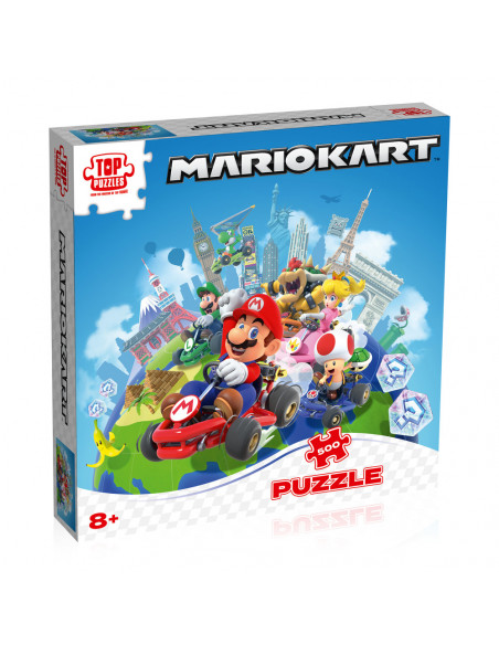 Puzzle Mario Kart Autour du monde