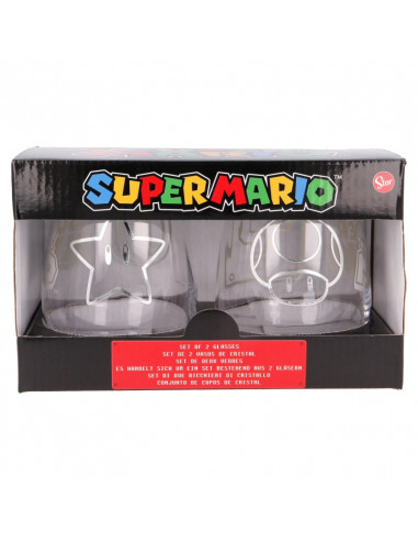 Nintendo –Set 2 Verres 510ml - Super Mario