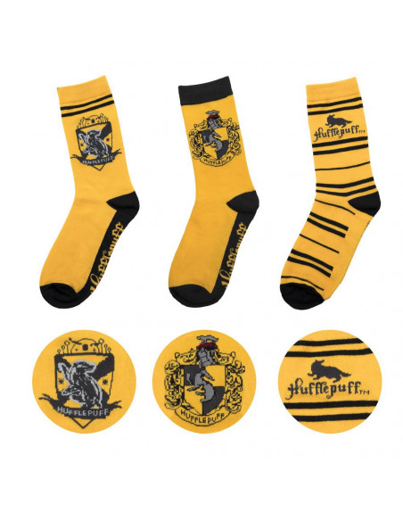 Harry Potter - Pack 3 Paires de Chaussettes Serdaigle