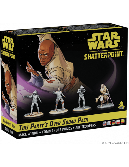 STAR WARS Shatterpoint - La Fête est Finie - Set D'Escouade