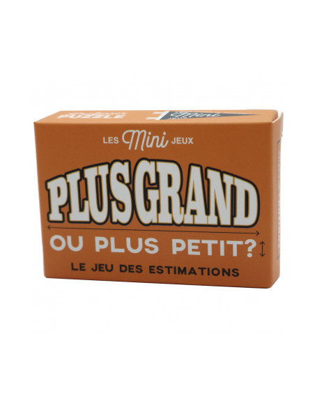  Mini Jeux - Plus Grand Ou Plus Petit