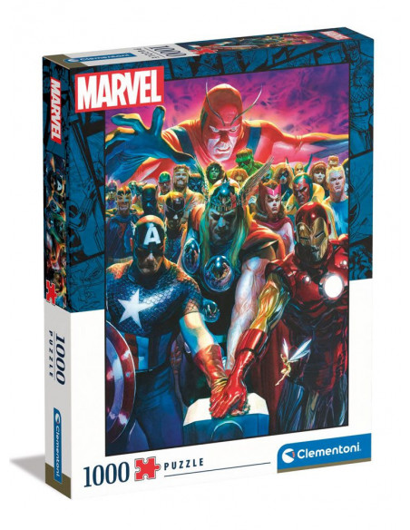 Marvel puzzle Hereos Unite (1000 pièces)