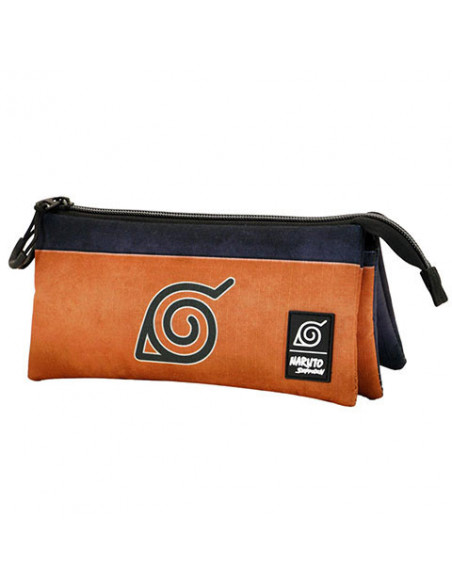 Trousse Triple - Symbole Konoha - Naruto