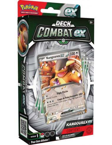 Pokémon - Deck de Combat Kangourex/EX - Amphinobi/EX