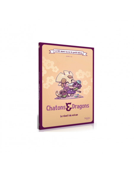 Chatons & Dragons – La BD dont tu es le petit héros - LE REVEIL DU VOLCAN