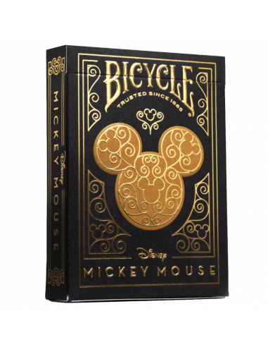 BICYCLE ULTIMATES - DISNEY MICKEY BLACK & GOLD