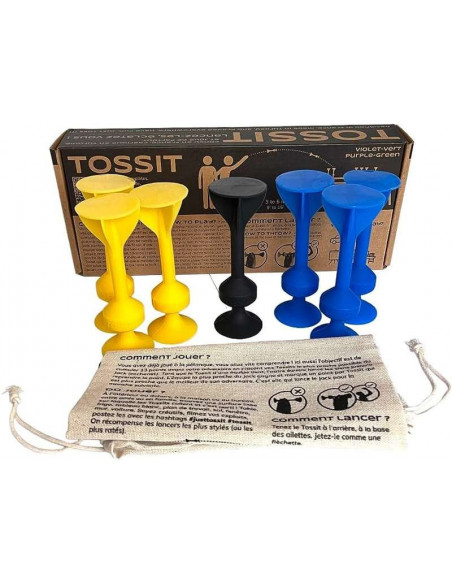 TOSSIT : BLEU- JAUNE