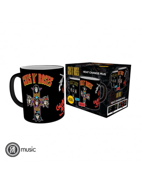 Guns n Roses - Mug Thermo Réactif - Cross