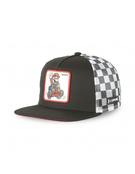 Casquette Mario Kart - Snapback Noir