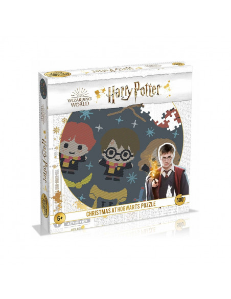 Harry Potter - Puzzle (500 pièces) - Noël à Poudlard