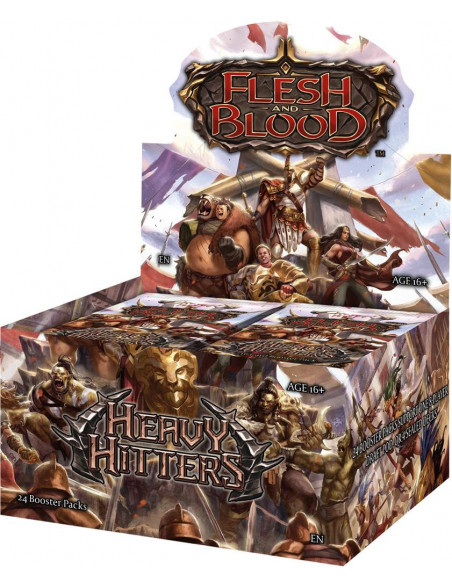 FLESH & BLOOD (FAB) : HEAVY HITTERS BOITE DE 24 BOOSTERS (FR)