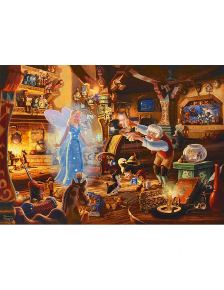 PUZZLE SCHMIDT : Disney, Geppetto Pinocchio, 1000p