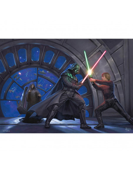 PUZZLE SCHMIDT : Star Wars, Dark Vador vs Luke Skywalker, 1000p