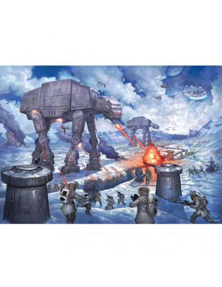 PUZZLE SCHMIDT : Star Wars, Bataille de Hoth, 1000p