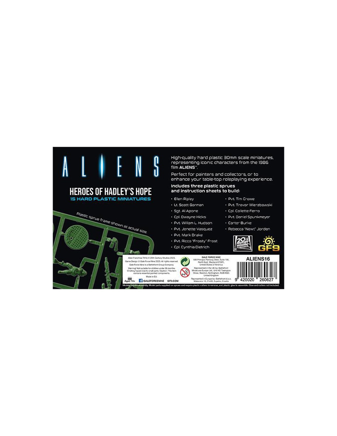 Aliens : Heroes of Hadley's Hope INT