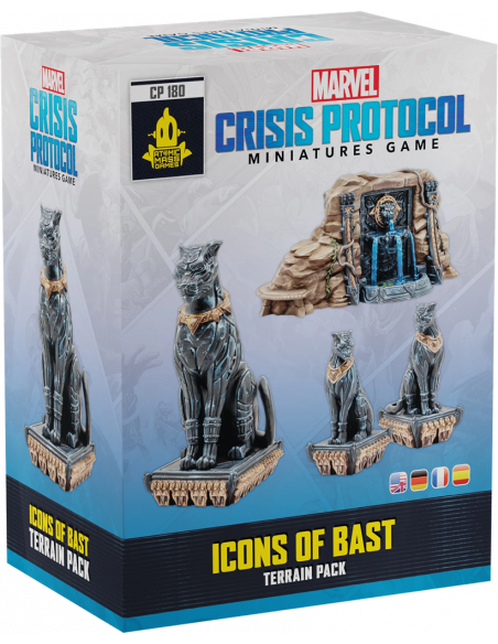 MARVEL CRISIS PROTOCOL : ICONS OF BAST TERRAIN PACK