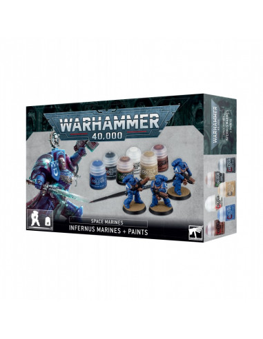 BSF Warhammer 40000 : Accessoires - Infernus Marines + Paint Set