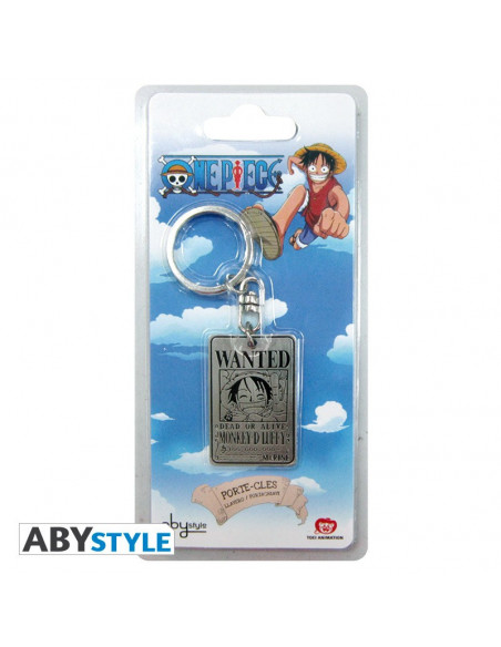 ONE PIECE - Porte-clés Wanted Luffy