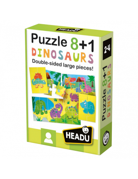 PUZZLE 8+1 DINOSAURS