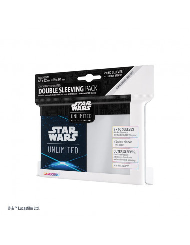 Star Wars UNLIMITED : Double Sleeves Pack - Space Blue