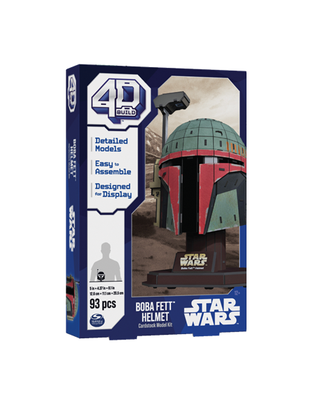 4D Build Casque Bobba Fett