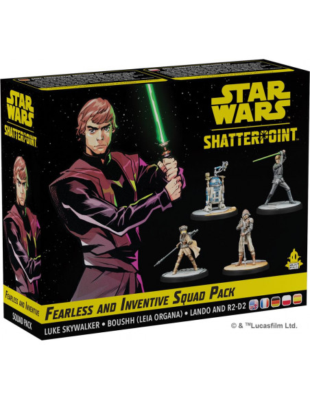 STAR WARS Shatterpoint - Courageux et Inventif - Set D'Escouade