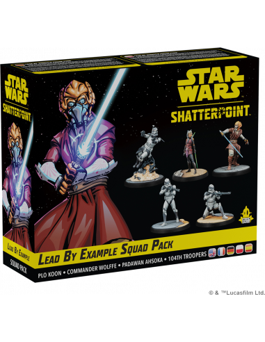 STAR WARS Shatterpoint - Lead by Example - Set D'Escouade