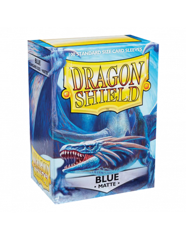 100 DRAGON SHIELD MATTE : BLUE