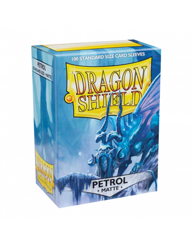 100 Dragon Shield Matte : Petrol