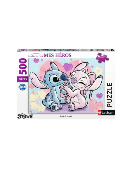 Nathan Puzzle - 500 pièces - Stitch & Angel