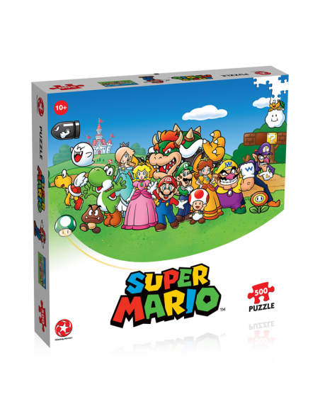 PUZZLE 500 PCS - SUPER MARIO & FRIENDS