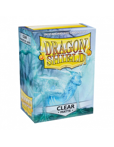 100 Dragon Shield Matte : Clear
