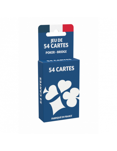 Ducale - Jeu de 54 cartes - Poker/Bridg Basic Ecopack