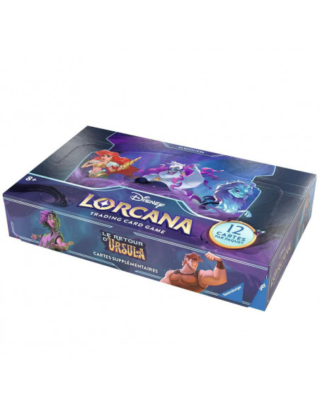 Disney Lorcana - Le Retour d'Ursula (Set 4) - Boite de 24 Boosters FR