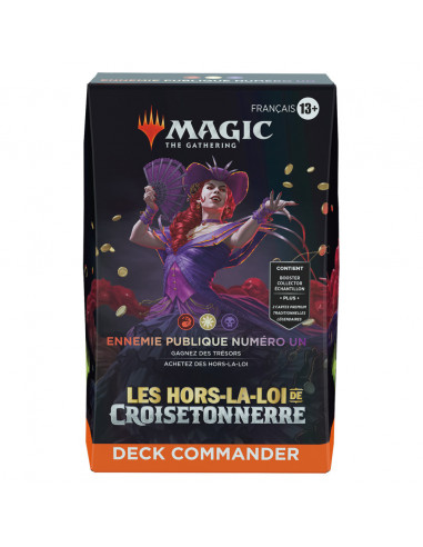 Magic The Gathering - Les Hors-la-loi de Croisetonnerre - Deck Commander - Ennemie Publique Numéro Un FR