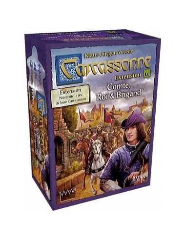 Carcassonne - Extension 6 ""Comte, roi et brigand""