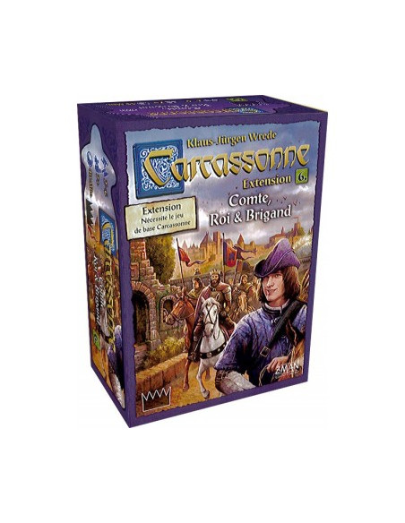 Carcassonne - Extension 6 ""Comte, roi et brigand""