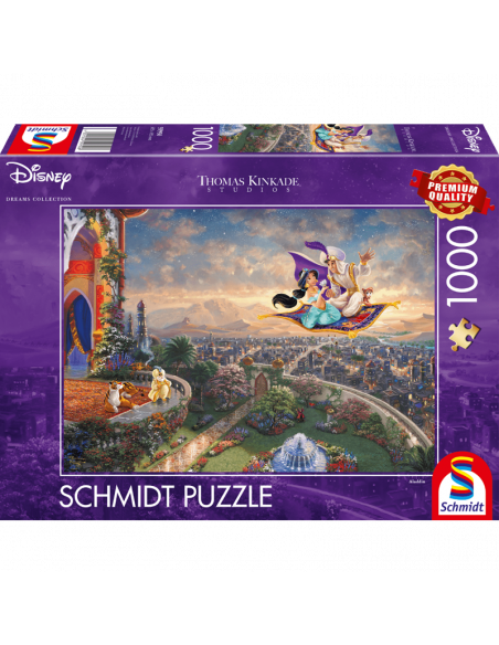 Puzzle 1000 pièces - Disney Aladdin