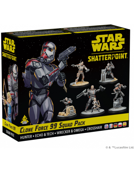 STAR WARS Shatterpoint - Clone Force 99 - Set D'Escouade