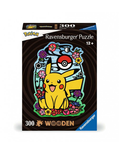 Puzzle en bois Pikachu - 300 pièces