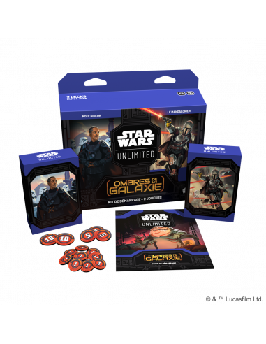 Star Wars Unlimited : Ombres de la Galaxie - Kit de Démarrage 2 Joueurs