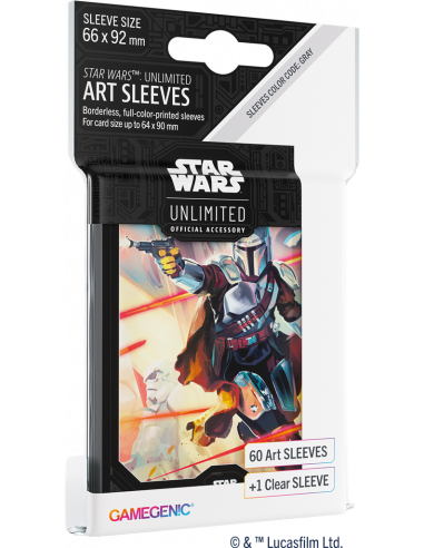 Star Wars Unlimited : Art Sleeves : Mandalorian