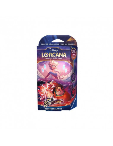 Disney Lorcana - Ciel Scintillant (Set 5) - Deck de Démarrage Elsa et Ralph