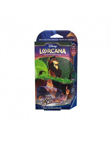 Disney Lorcana - Ciel Scintillant (Set 5) - Deck de Démarrage Scar et Kronk