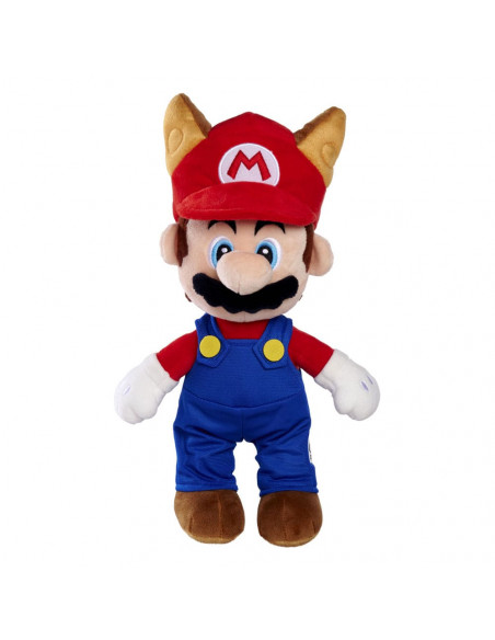 Super Mario peluche Tanuki Mario 30 cm - Fungames