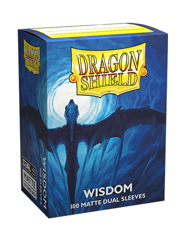 100 Dragon Shield Dual Matte : Wisdom