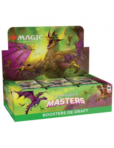 Magic The Gathering - Commander Masters - Display de boosters de Draft