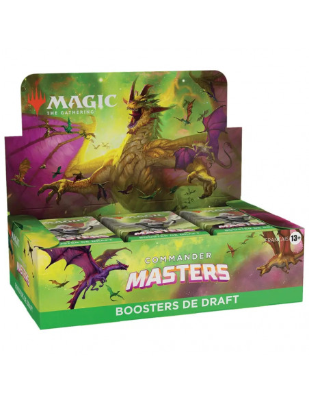 Magic The Gathering - Commander Masters - Display de boosters de Draft