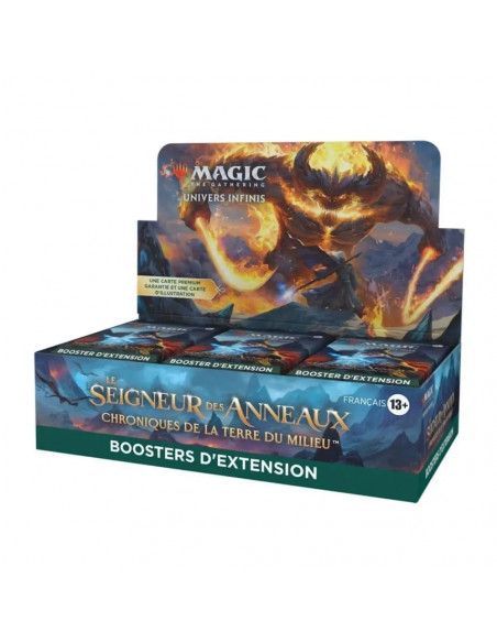 Magic The Gathering : Le Seigneur des Anneaux - Display de boosters d'Extension FR